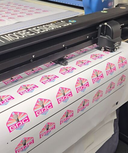 14 pt matte flyers